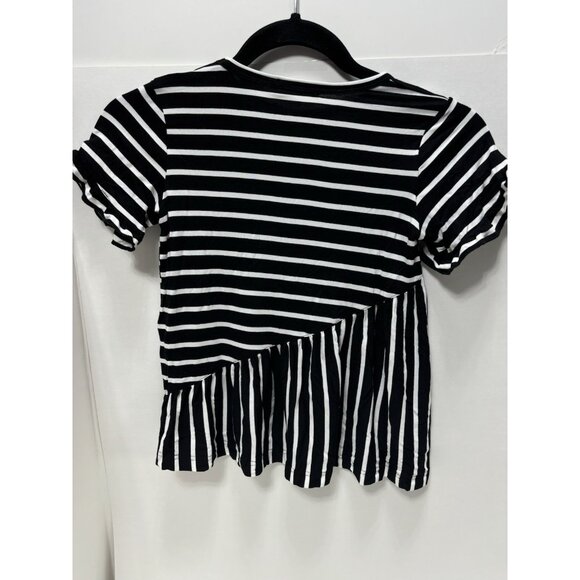 Toddler Summer Stripped Dress T-Shirt, Kukume Black & White Cute Size 120 T - Picture 5 of 9
